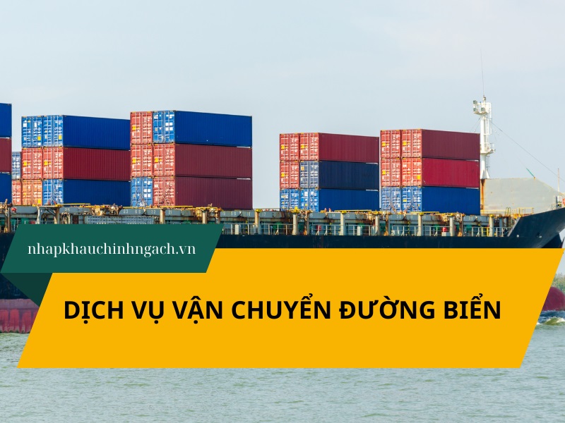 dịch vụ vận chuyển đường biển trung việt