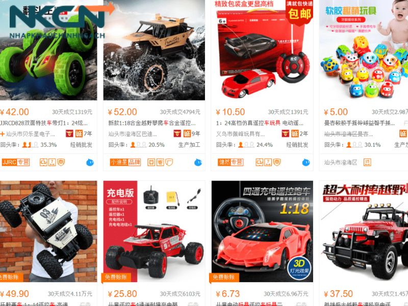 các mặt hàng nhập từ trung quốc kinh doanh