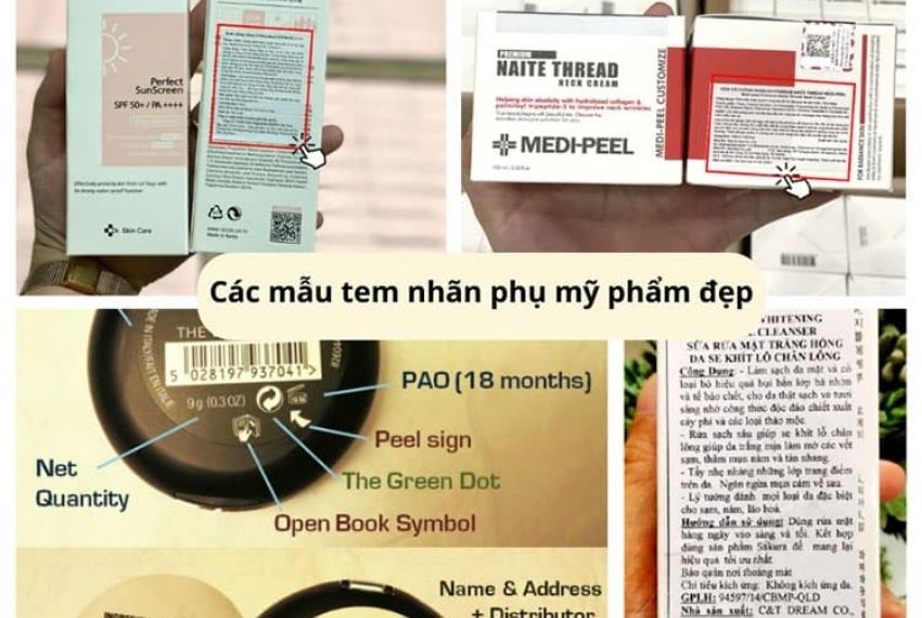 thủ tục nhập khẩu mỹ phẩm trung quốc