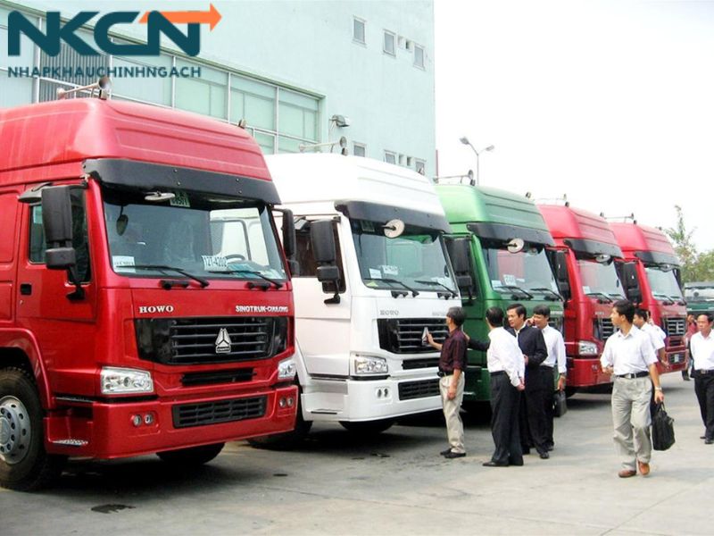 nhập khẩu xe tải trung quốc