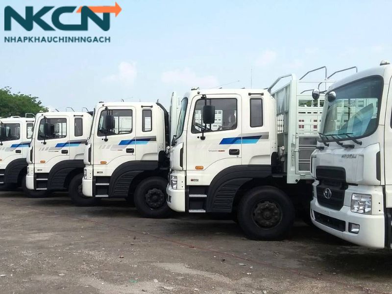 nhập khẩu xe tải từ trung quốc