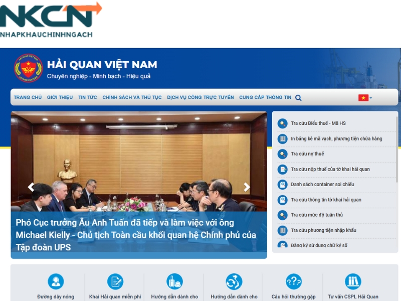 cách tra cứu tờ khai hải quan