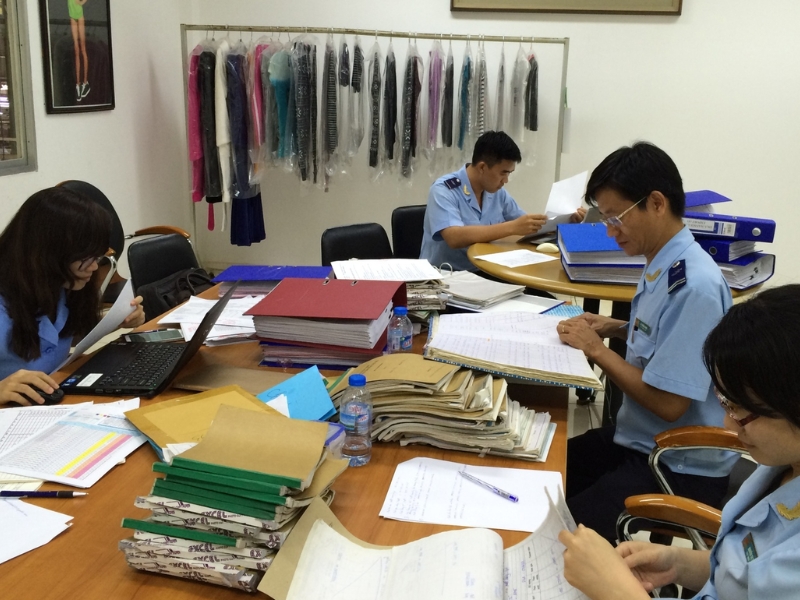 thủ tục kiểm tra sau thông quan