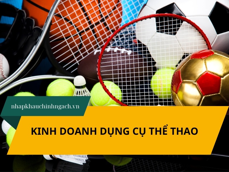 kinh doanh dụng cụ thể thao