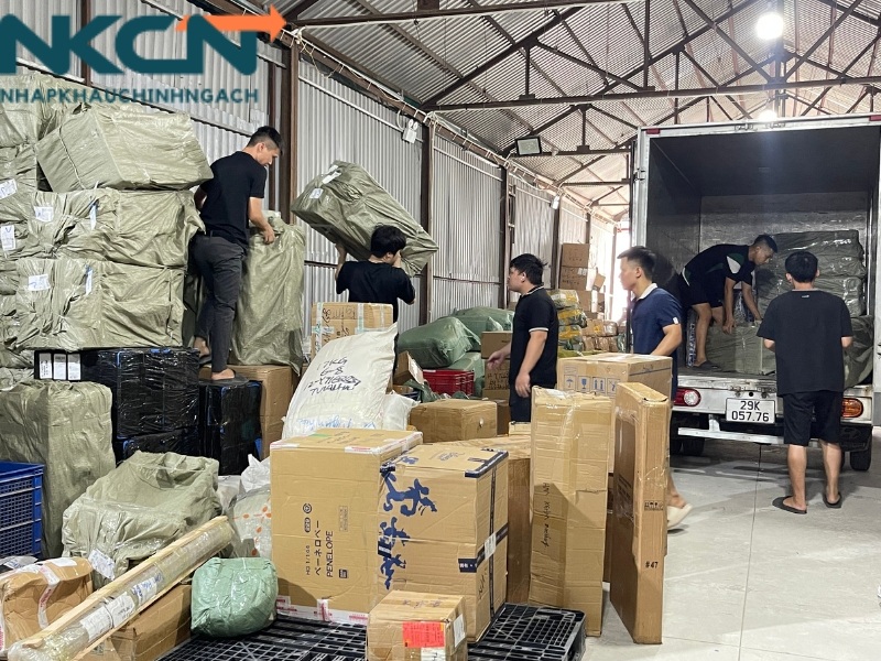 thủ tục nhập khẩu từ Trung Quốc qua đường biển