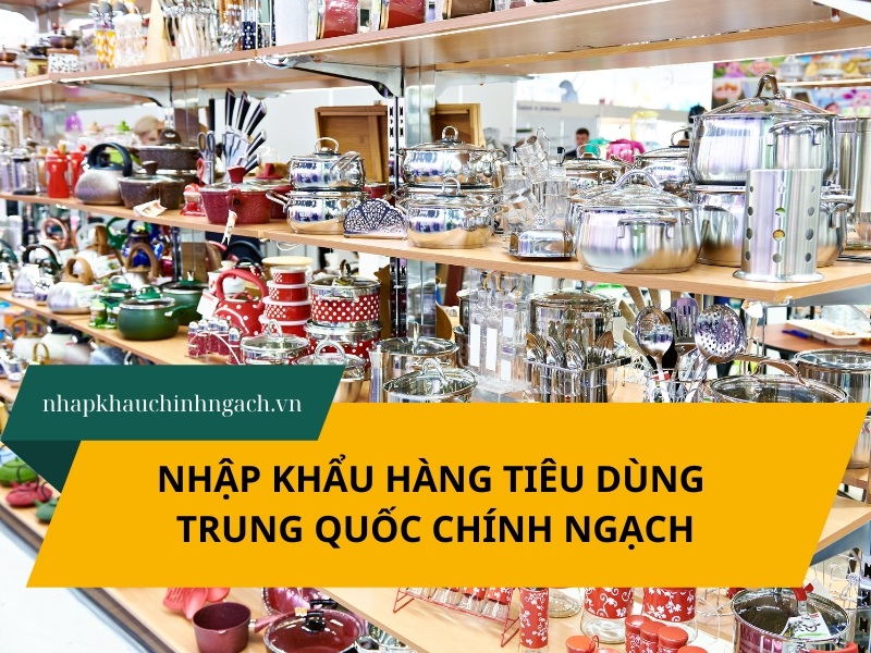 nhập khẩu hàng tiêu dùng Trung Quốc chính ngạch