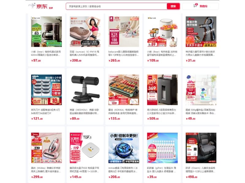 cách mua hàng jd.com