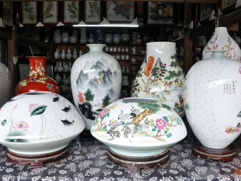 Cửa hàng gốm sứ Giang Tây Trung Quốc