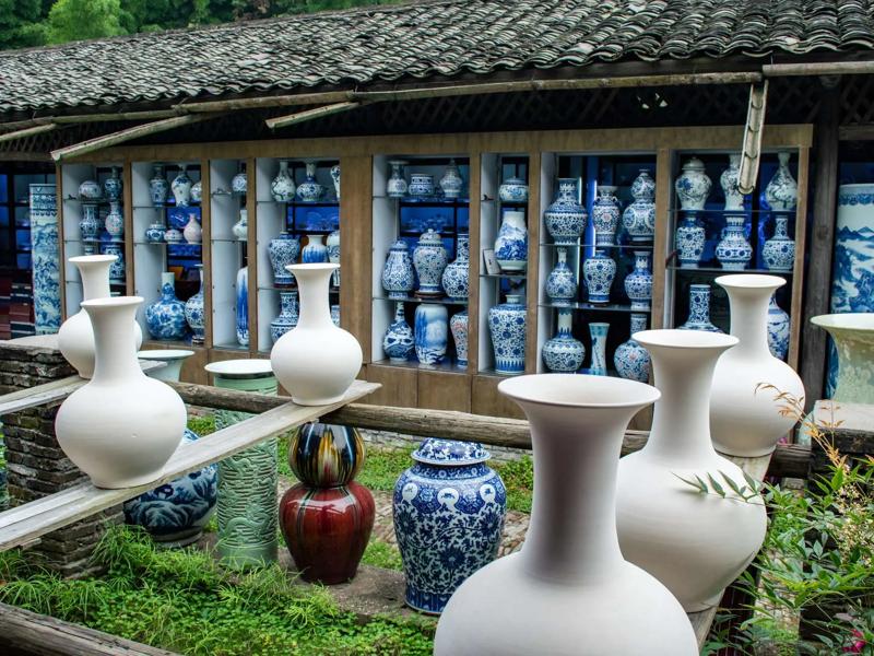Cửa hàng gốm sứ Giang Tây Trung Quốc