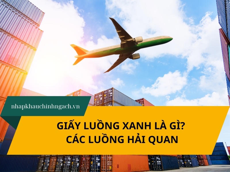 Giấy luồng xanh là gì? Các luồng hải quan trong khai báo hải quan