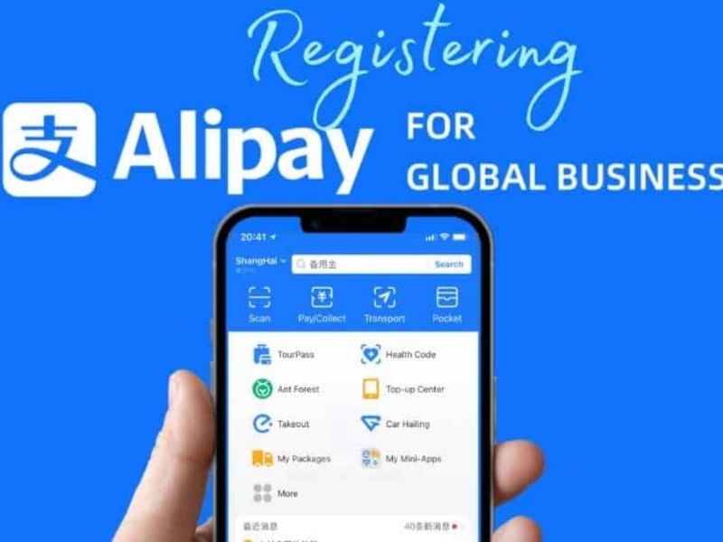 hướng dẫn đăng ký alipay