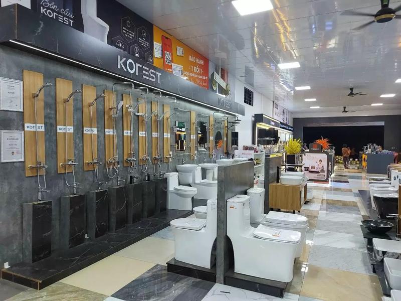 Kinh doanh thiết bị vệ sinh Trung Quốc