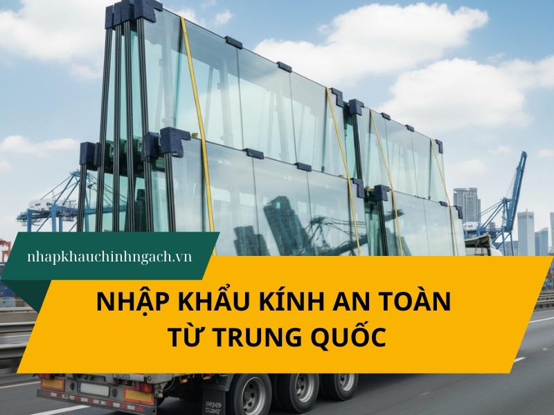 Thủ tục & thuế nhập khẩu kính an toàn từ Trung Quốc bạn cần biết