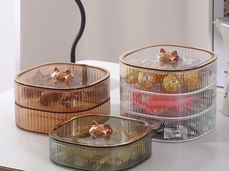 khay bánh kẹo tết trung quốc