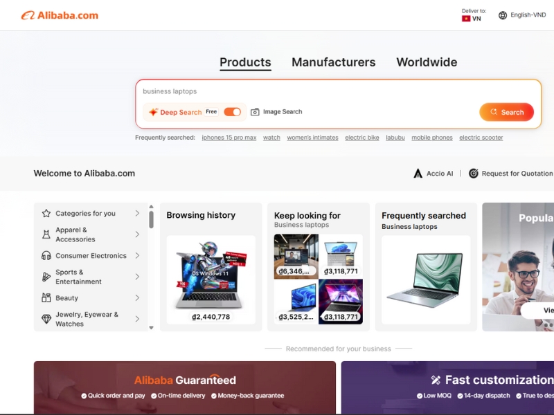 mua hàng trên alibaba có an toàn không