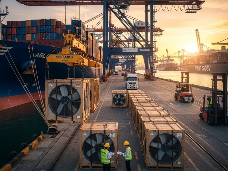 Thủ tục nhập khẩu quạt công nghiệp chi tiết, mới nhất 2025