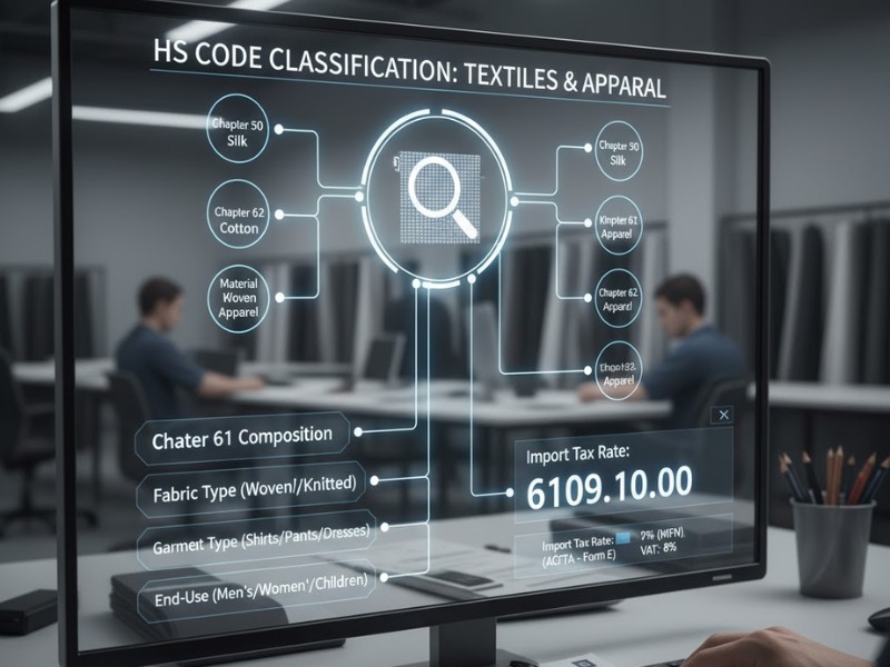 thuế nhập khẩu hàng may mặc từ trung quốc