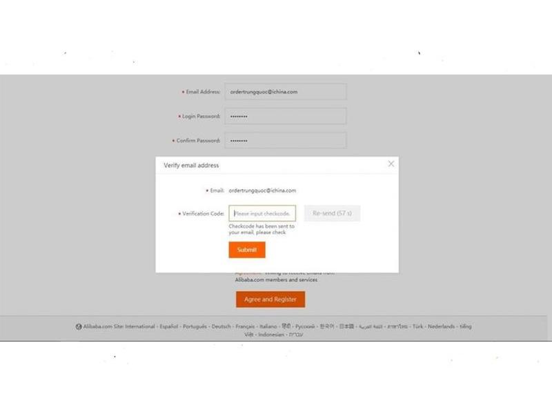 Cách đăng ký alibaba