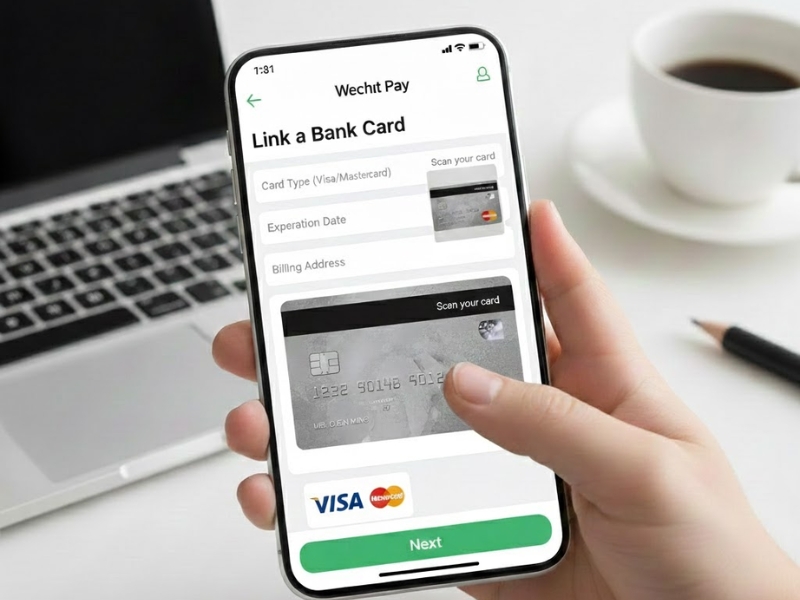 cách nạp tiền vào wechat pay