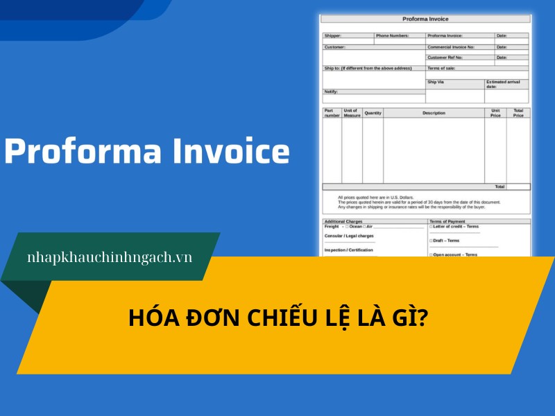 hóa đơn chiếu lệ là gì