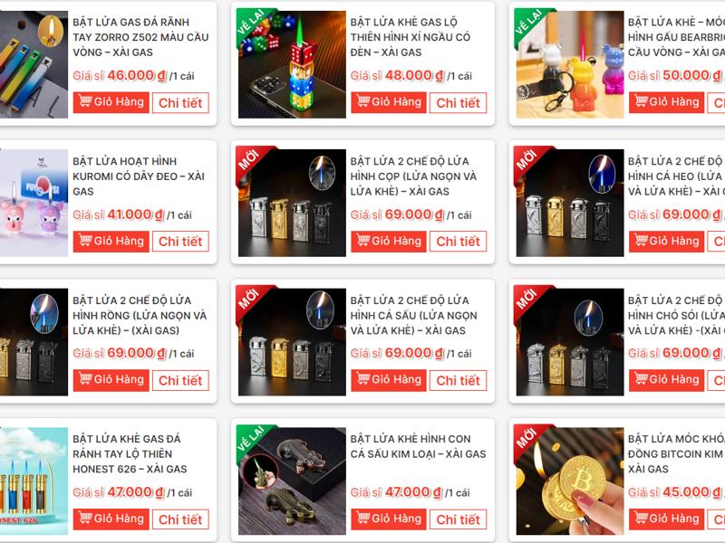 tìm nguồn sỉ bật lửa