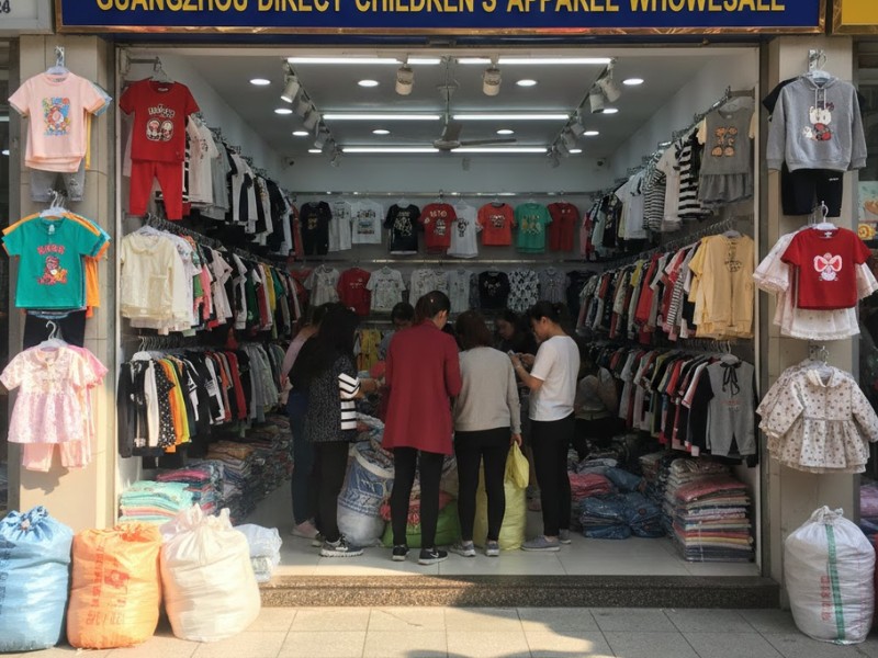 nguồn hàng quần áo trẻ em quảng châu