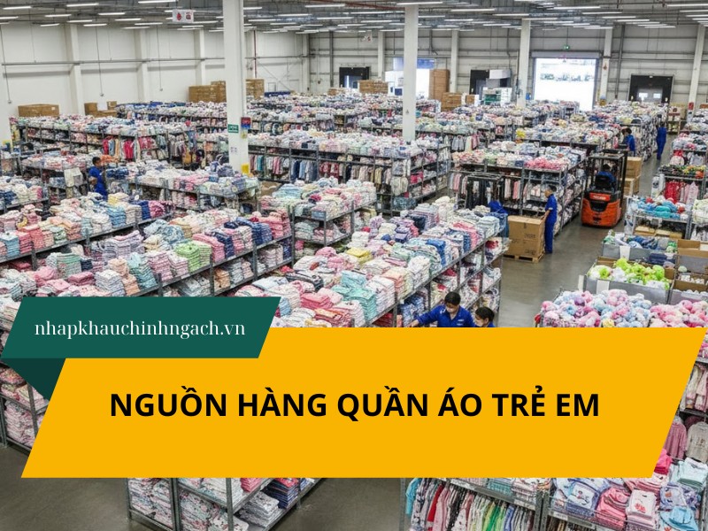 4 nguồn hàng quần áo trẻ em Quảng Châu tận gốc cho dân buôn
