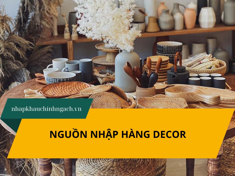 4 nguồn nhập hàng decor Trung Quốc đẹp, giá sỉ cực tốt 2025