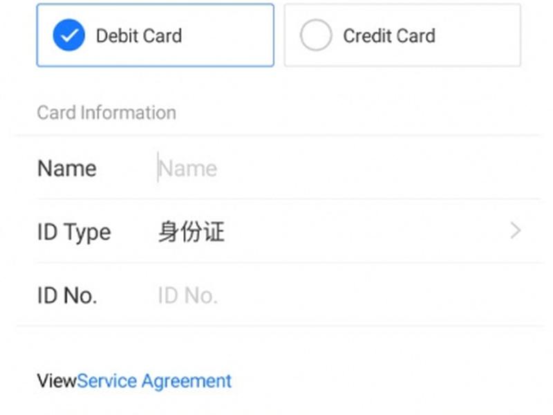 thanh toán alipay bằng thẻ visa có mất phí không