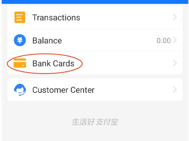 Thanh toán alipay bằng thẻ visa