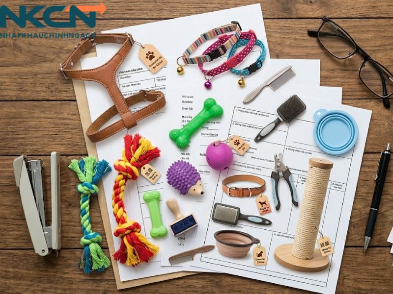 nhập khẩu phụ kiện thú cưng