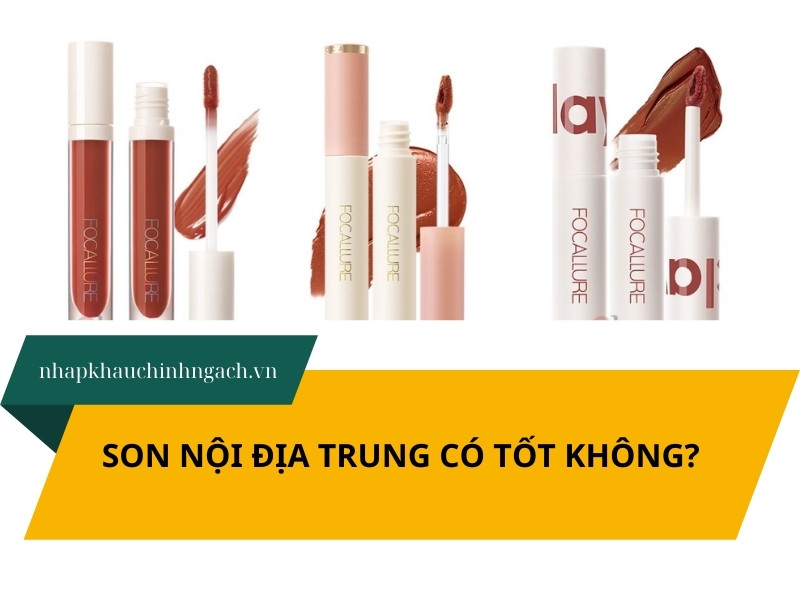 Son nội địa Trung có tốt không? 5 dòng son nội địa Trung HOT 2026