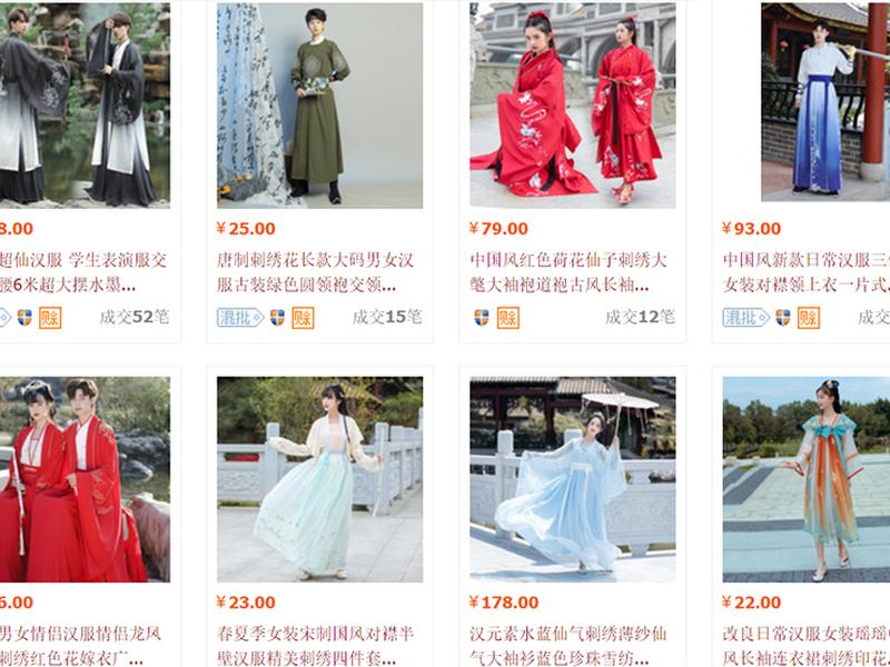 kinh doanh trang phục trung quốc