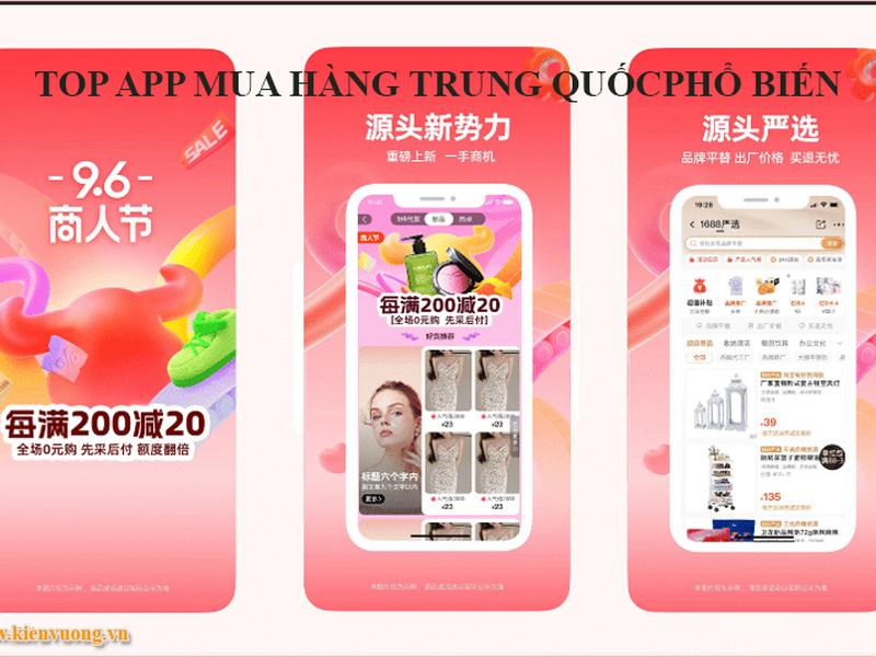 App mua hàng Quảng Châu