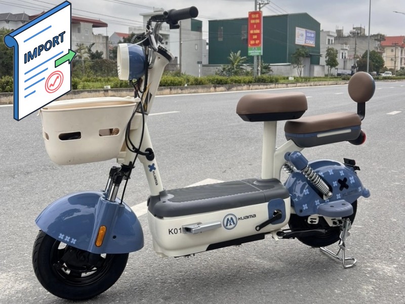 nhập khẩu xe đạp điện từ trung quốc