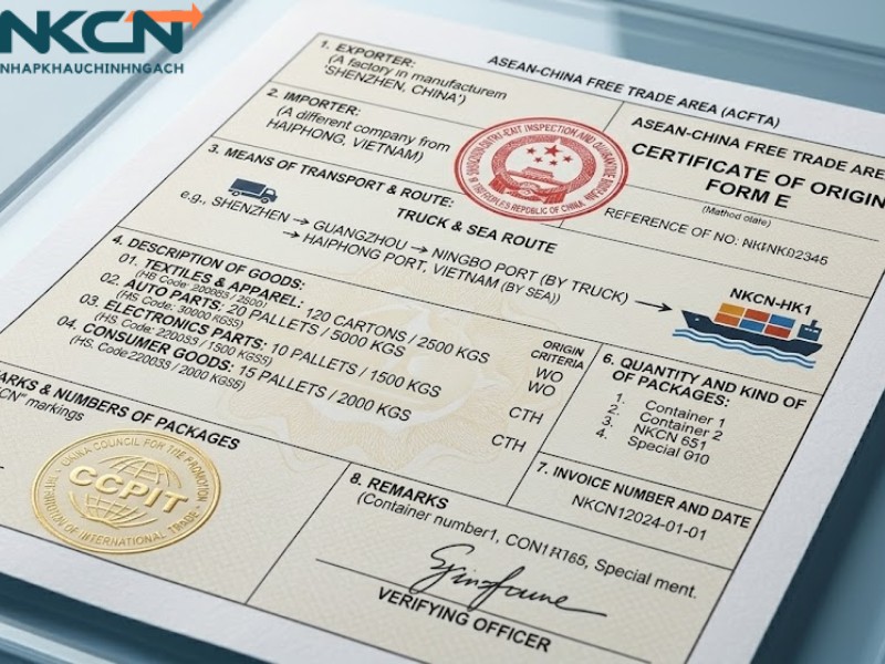 bán hàng nhập khẩu cần giấy tờ gì