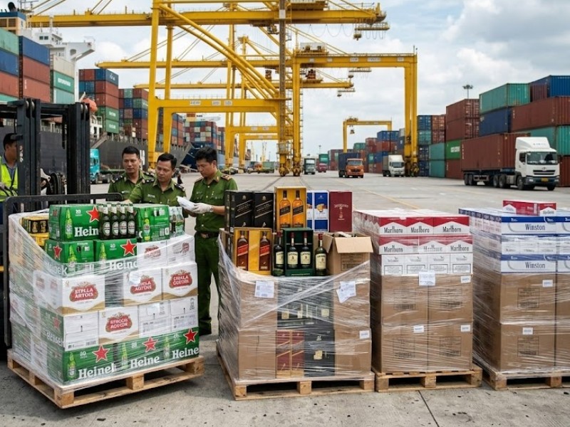 các loại thuế nhập khẩu hàng hóa