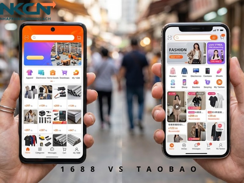 nên nhập hàng từ taobao hay 1688