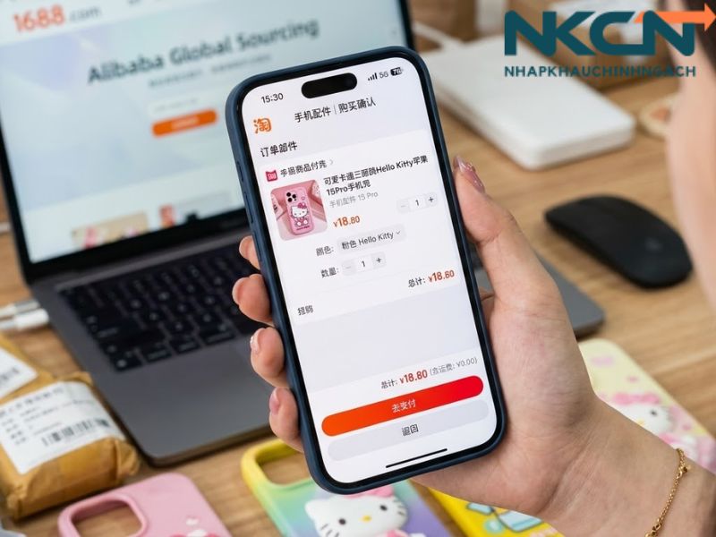 order hàng điện tử trung quốc