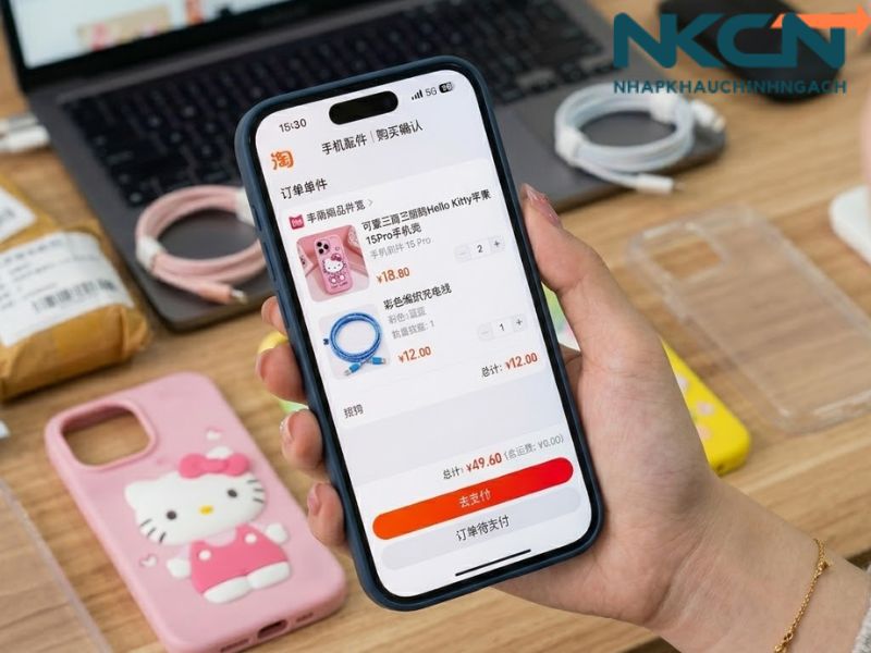 order hàng điện tử trung quốc