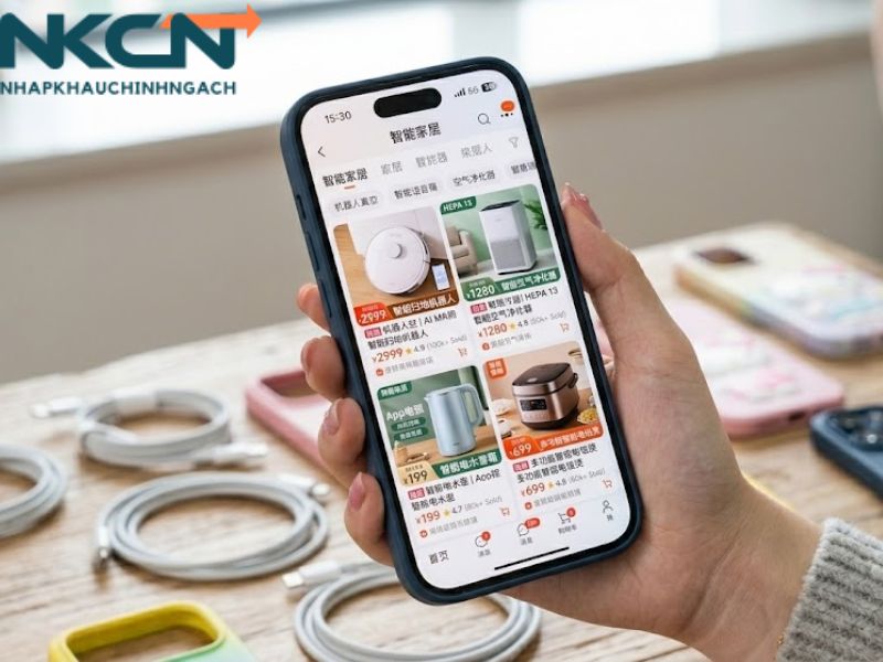 nhập hàng điện tử trung quốc