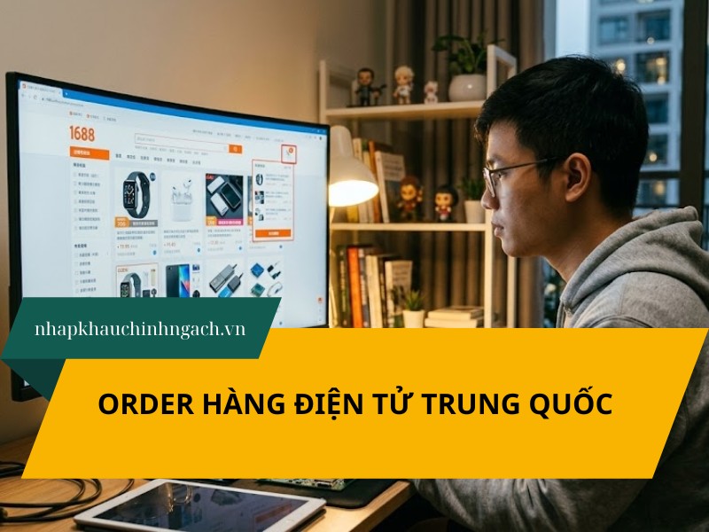 order hàng điện tử trung quốc