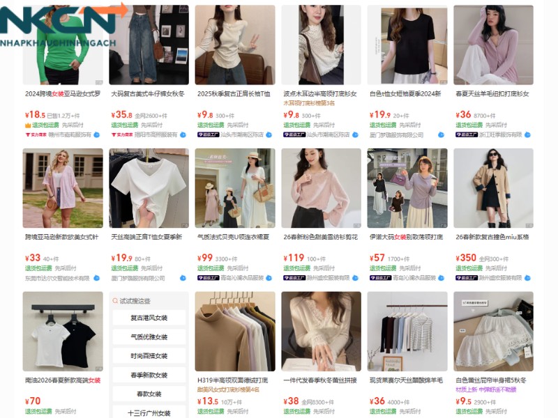 quần áo quảng châu