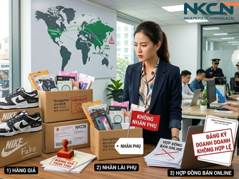 Bán hàng Quảng Châu có bị phạt không