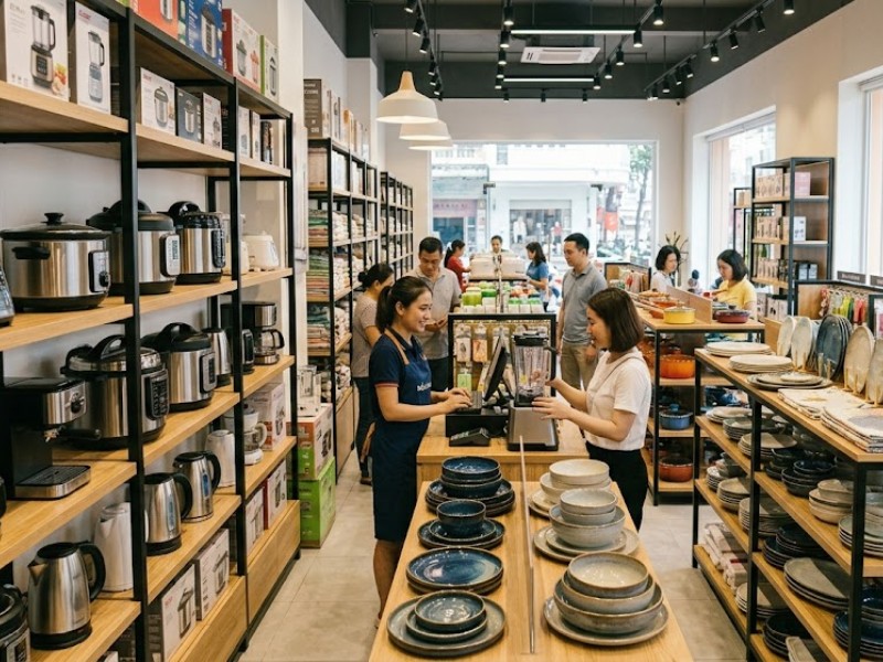 kinh doanh đồ gia dụng