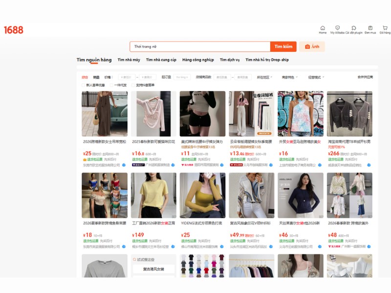 cách nhập quần áo về bán