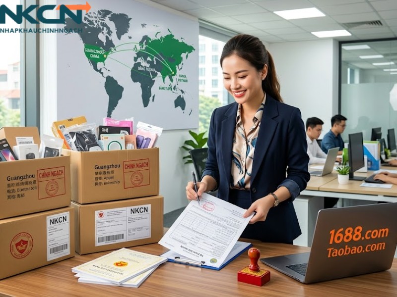 thủ tục hải quan nhập khẩu chính ngạch
