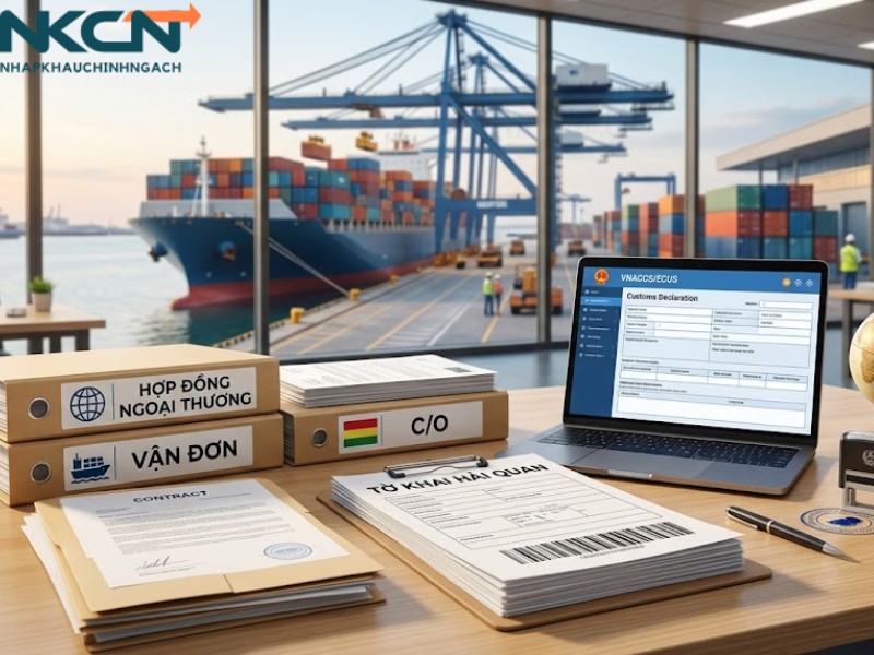 thủ tục hải quan nhập khẩu chính ngạch