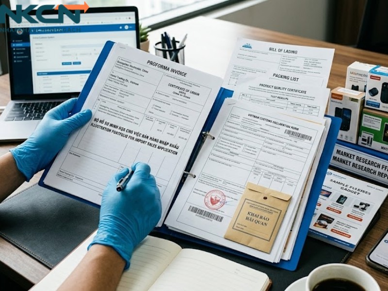 thủ tục nhập khẩu chính ngạch