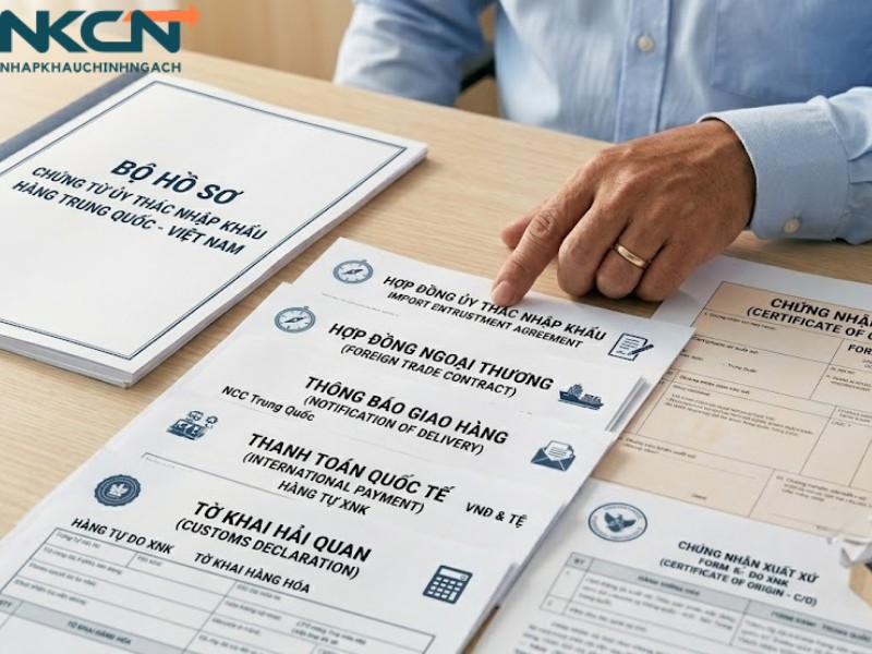 chứng từ ủy thác nhập khẩu